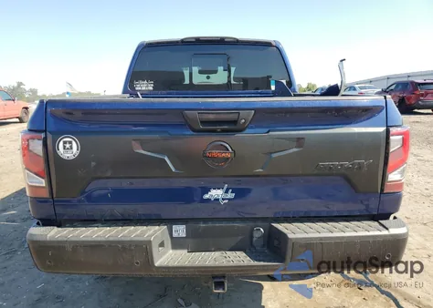 2021 Nissan Titan Sv z USA, uszkodzony, nr VIN 1N6AA1ED7MN520561